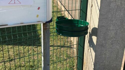 Mise en place de trois poubelles au sein de l'école