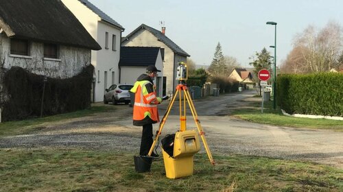 Réalisation des relevés topographiques - Réfection de la voirie