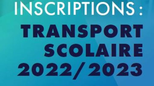 Inscriptions transports scolaires 2022 - 2023