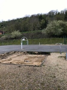 Retrait des bacs à sables au sein de l'école